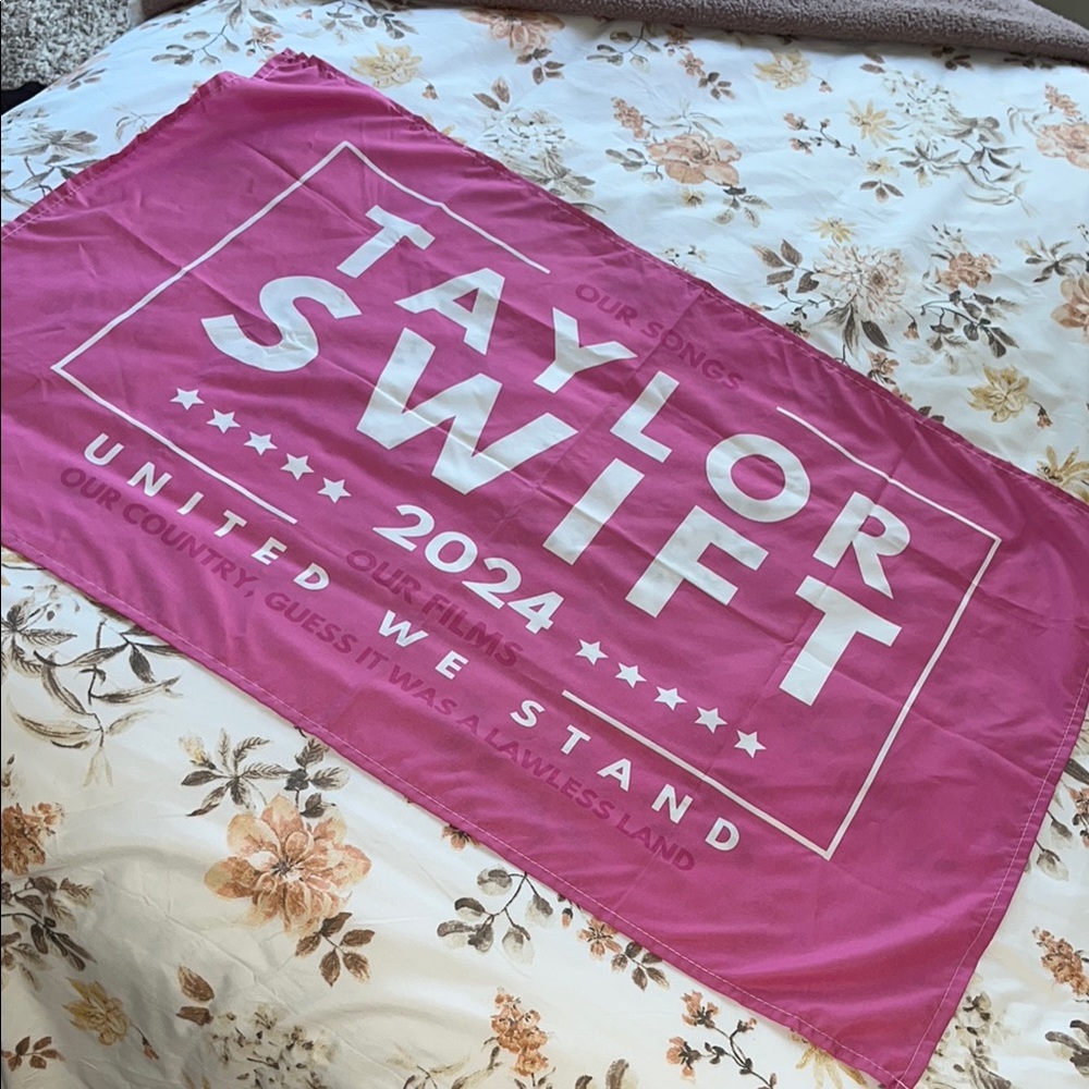 Pink Taylor Swift 2024 Flag